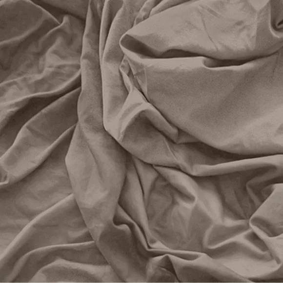 Pillow Guy Classic Cool & Crisp 100% Cotton Percale4-Piece Sheet Set- King